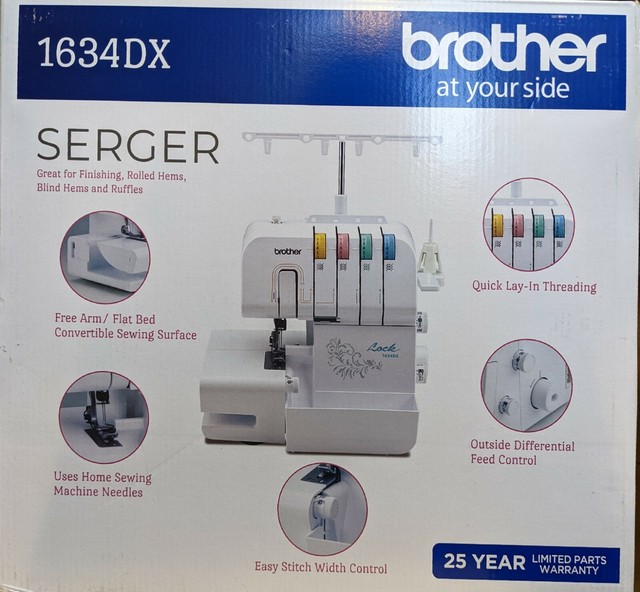 Brother Serger Elite Model Sewing Machine 1634DX for sale online eBay