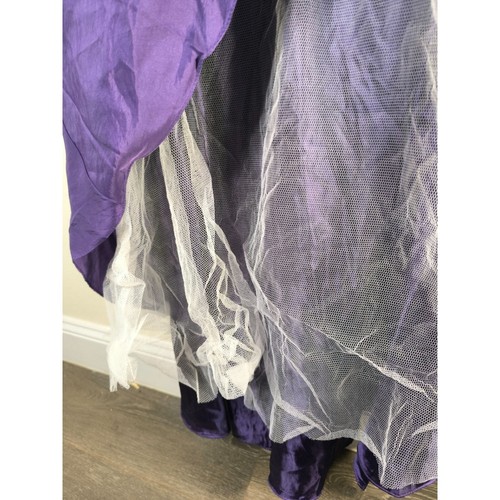 Cinderella Vintage bodenlanges Abendkleid Größe 6 Meerjungfrau - Bild 19 von 24