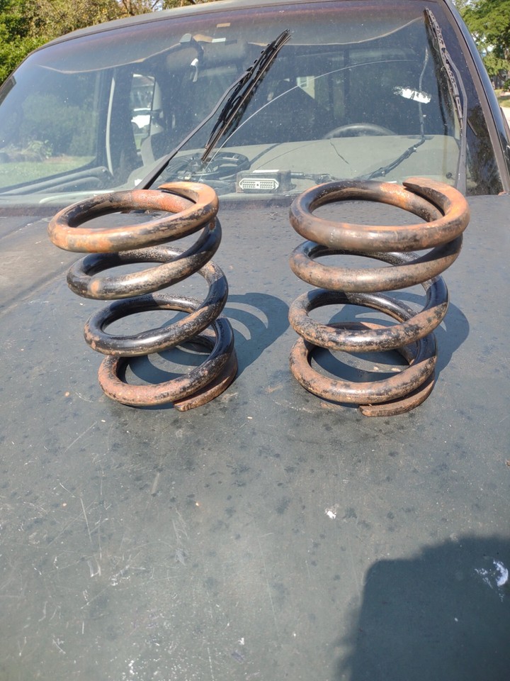 Lowrider Hydraulics 2 ton coil springs pre cut flat EXTRA SHORT lincoln