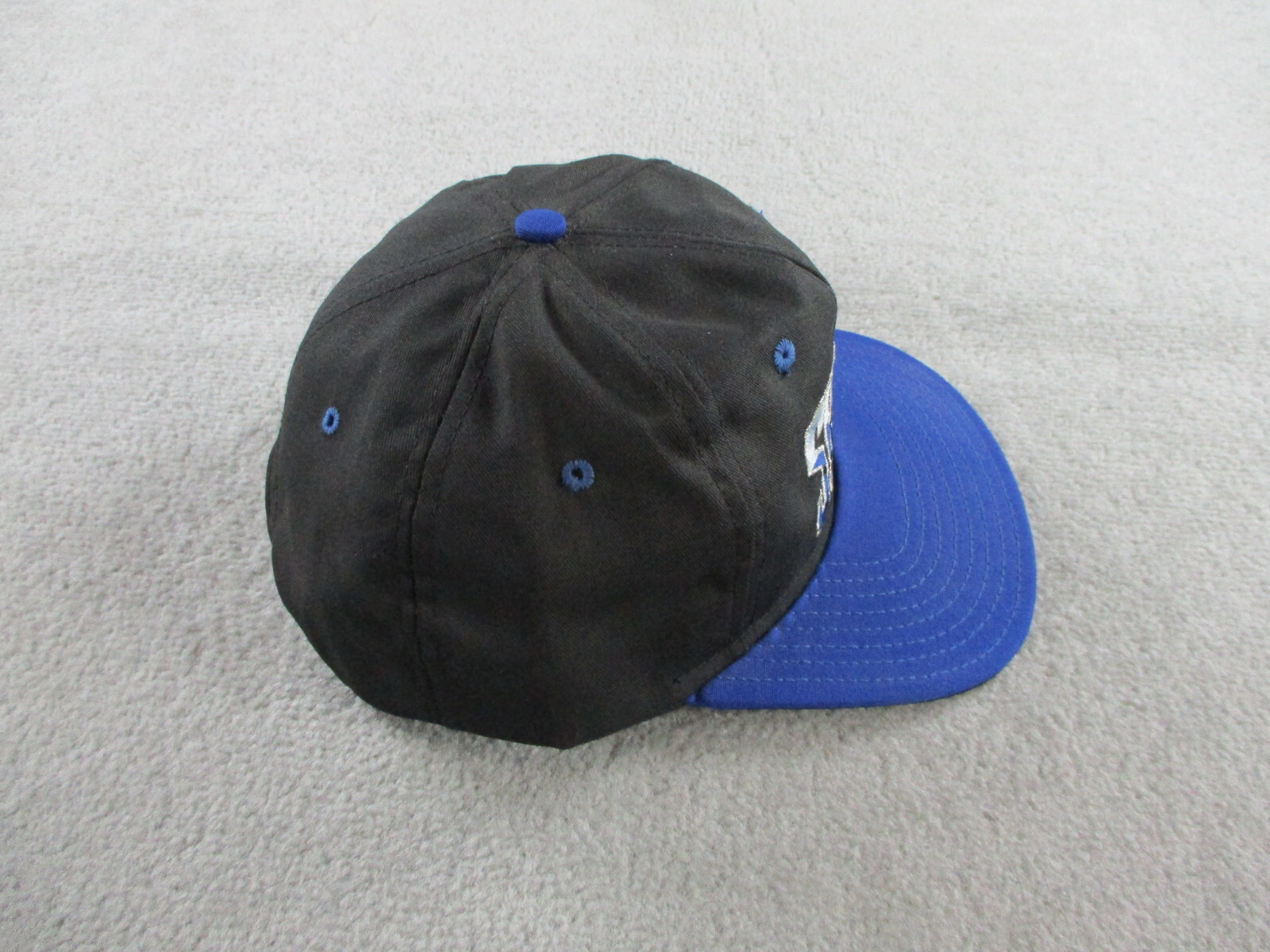 VINTAGE Sea World Shamu Hat Cap Snapback Black Blue 90s USA Made Adult Mens image 4