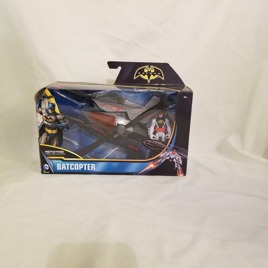 バットマン BATMAN バットコプター BATCOPTER MATAEL製 Batman Batcopter Rotating Heli -Blades Helicopter W/ 4