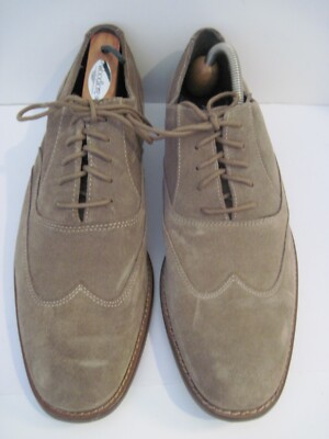 John Varvatos Brushed Suede WingTip | Size 9 John Varvatos | Shoes | John Varvatos Usa Brown Suede  main image 4