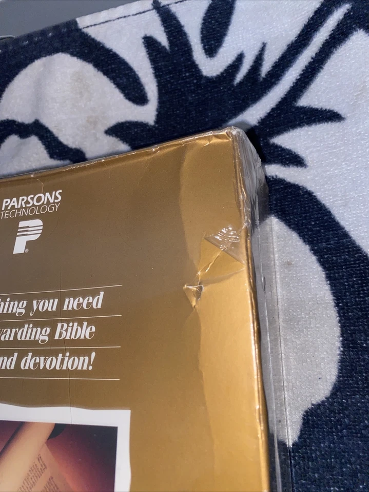 quickverse bible Reference collection Parsons Vtg Windows 90s Sealed In Box - Image 3 of 4