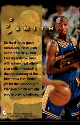 1995-96 Fleer #328 Joe Smith Golden State Warriors | eBay