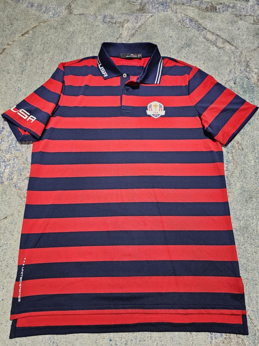 RLX Ralph Lauren 2016 USA Ryder Cup Golf Polo Shirt (size: M) | eBay