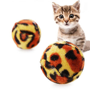 Pet Cat  Grinding  Claws Leopard Ball Toys Creative Sound  