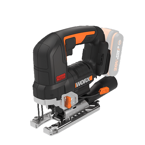 WORX Powershare Cordless Jigsaw 20V Brushless Pendulum Action BODY ONLY WX542.9 - Picture 2 of 11