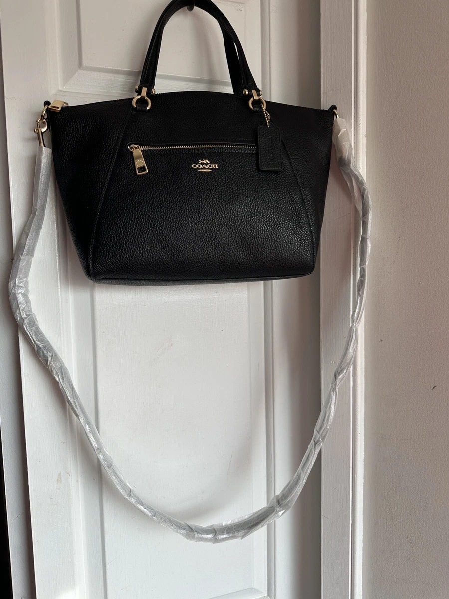 Coach prairie pebble leather satchel sale