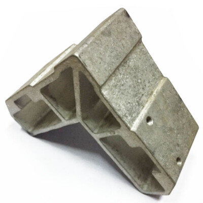 Montagehalterung Groß Eckig Aluminium Zubehör METRA Seite 105X35 Dicke 50