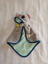 Grey Koala Bear My B Toys Lovey Plush Cuddly Security Blanket 15  
