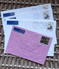 Singapore - 4 Luftpostbrief nach South Africa (1998-2000)