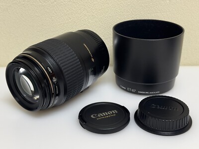 MINT w/ET-67 ] Canon EF 100mm F/2.8 Macro USM ULTRASONIC Prime