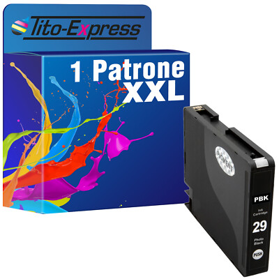 1 Patrone Photo Black PlatinumSerie für Canon PGI-29 PBK Pixma Pro 1