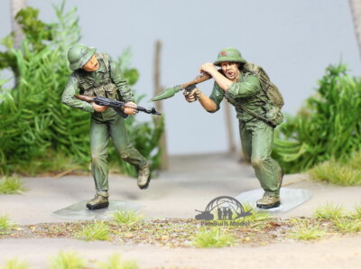 PreSale ProPainted Set 02 NVA Soldiers Fighting, Vietnam war | eBay