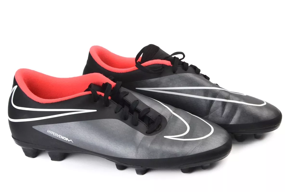 Discriminatorio fuga fuga NIKE HYPERVENOM PHADE FG BOOTS CLEATS 2014 599809-016 US 10 MENS | eBay