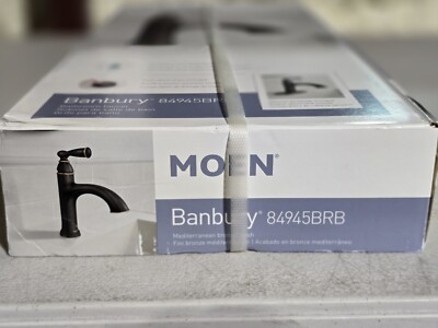 MOEN Banbury One-Handle High Arc Bathroom Faucet - Mediterranean Bronze