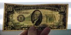 Series 1934-A US $10 Ten Dollar Federal Reserve Note Ungraded Uncertified — photo 3