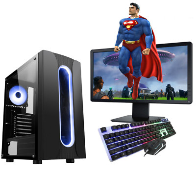FCS Schneller Gaming PC Bundle Intel Core i5 16GB RAM 1TB HDD WIN10 4GB GTX 1050Ti