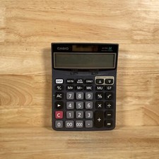 Casio DJ-120D Black 12 Digits LCD Display Portable Scientific Desktop Calculator