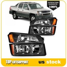 Headlights Bumper Signal Lamp For 2002-2006 Chevy Avalanche Leftright