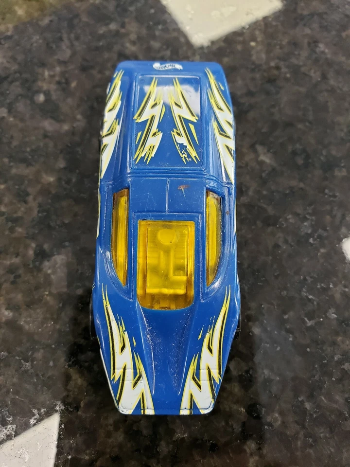 Mattel Hot Wheels Серебряная пуля #9 - 1974 год - Таиланд скорость гонщик синий белый - Изображение 3 из 4