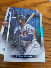 2022 Topps Series 1 Stars Of MLB #SMLB-12 Byron Buxton Twins 