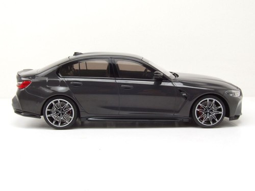 BMW M3 2020 Gris Metálico Coche a Escala 1:18 Minichamps - Imagen 4 de 9