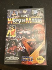 WWF Super WrestleMania Sega Genesis (No Manual)
