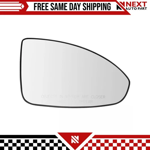 New Exterior Mirror Glass with Backing Plate Passenger Side For 2011-2016 Chevy