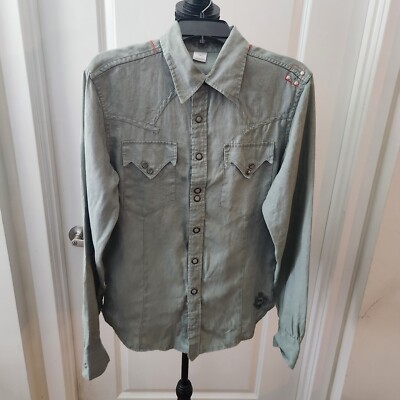 Parasuco Snap buttons shirt. Sz M. New without tags 