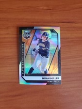Noah Miller - 2021 Panini Elite Extra Edition #36 Rookie Optic Holo Prizm