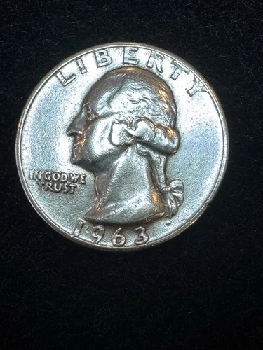 1963 P Washington Quarter 90% Silver - Extra Fine
