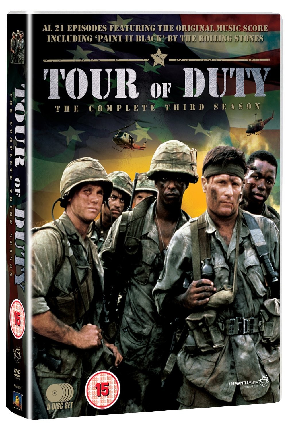 Tour of Duty - Season Three (DVD) Stephen Caffrey Terence Knox Tony Becker