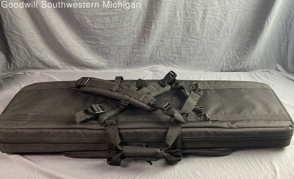 Bolsa para rifle doble clásica Kryptek Ethos Collection 42 pulgadas negra Foto 4 de 4