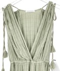 Jumpsuit Lightweight Sage Green Tie Shoulders Sz SM💚 — photo 3