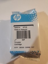 HP 65 Genuine Original Ink Cartridge Tri-Color AUGUST 2025