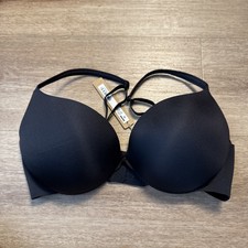 SKIMS ULTIMATE PUSH UP PLUNGE BRA ONYX 34D