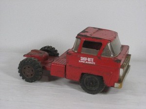 VINTAGE MARX SHOP RITE SUPER MARKETS TRUCK CAB PRESSED STEEL