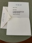 Mary Rodgers Guettel Signed Letter with Envelope Original Autograph — photo 3