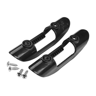 Für Boot Deck Mount Paddel Halter Clips Praktisch Schwarz Zubehör 2pcs Langlebig