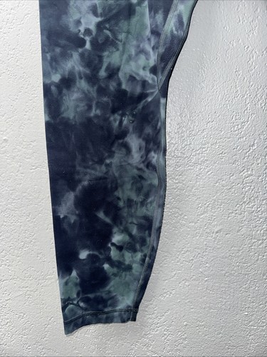 Women's Lululemon Align Pant Tie Dye Green SZ 18 Leggings - Picture 2 of 19