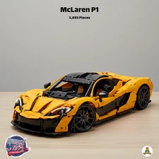 NEW McLaren P1 3,893 Pieces - Creative Model Building Blocks Set
