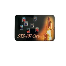 STS-107 Columbia Crew Ilan Ramon Commemorative Pocket Knife Display Tin
