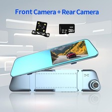 Practical Dual-Camera Dash Cam 1080P with 32GB Card Fits Car Parking Monitor USA