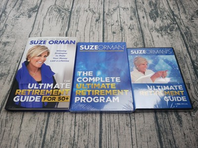 Suze Ormans: The Complete Ultimate Retirement Program, Guide & Book (DVD, 2020)