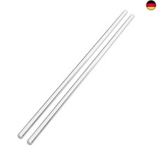 2 Stücke 250Mm Glas Rühren Rührstab Rührer Mixer Sticks Stäbe Labor Experiment G