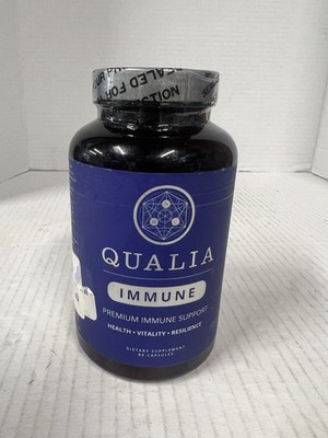 QUALIA Immune Premium Immune Support 80 Capsules Sealed