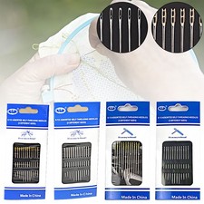 Threading Hand Sewing Needles assorted Designs Sizes Diy Easy Stitching CW