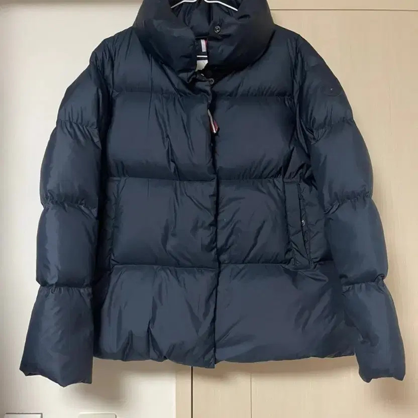 Tommy Hilfiger Navy Puffer Jacket S, Warm Winter Coat