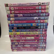 Barbie Animated Film DVD bundle Collection 17x Assorted lot - See Photos UK PAL